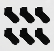 6 Pack Ankle Socks