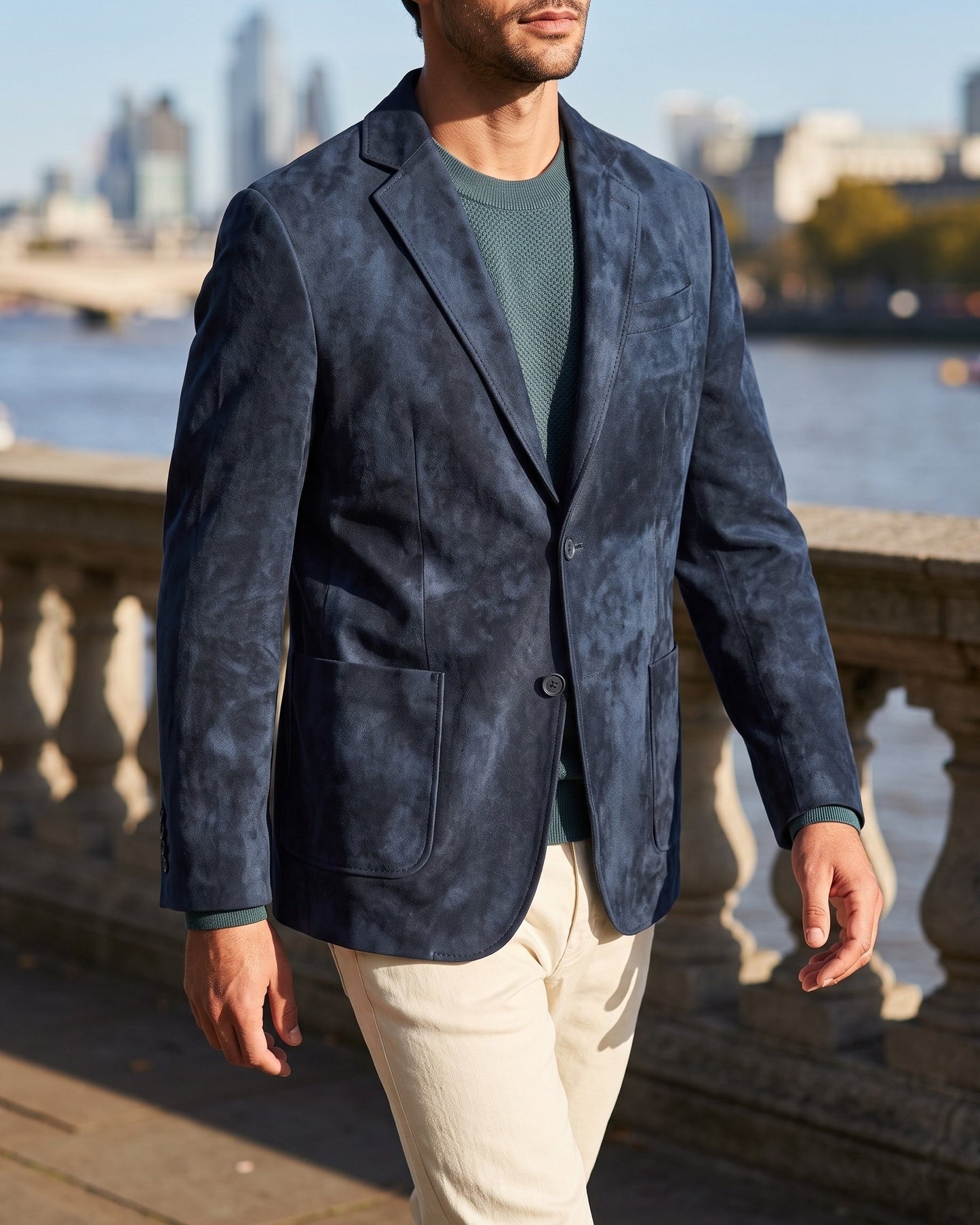 Umberto Cotton Blend Blazer